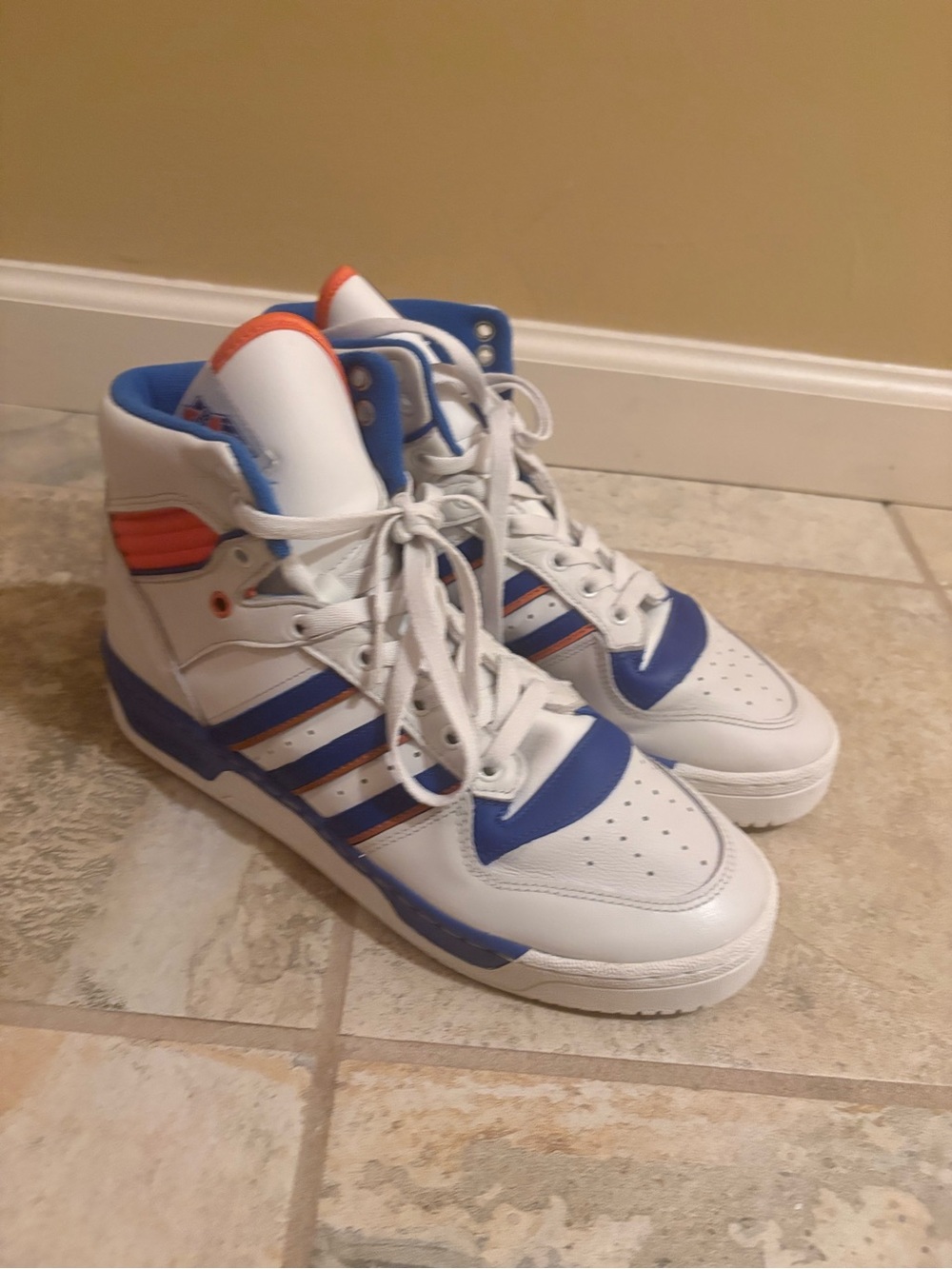 Adidas Rivalry High 86/87 Blue/Orange (Men’s 8)